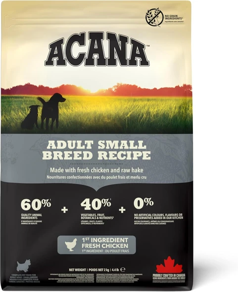 Acana Heritage Tavuklu ve Balıklı Yetişkin Köpek Maması 2 Kg ürün görseli 1