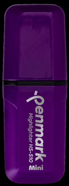 PENMARK FOSFORLU KALEM MINI NEON LILA HS-510 ürün görseli 1