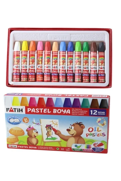 Fatih 12 Renk Pastel Boya 24012/f ürün görseli 1