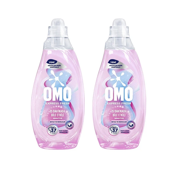 OMO Express Fresh Hipoalerjenik 1480 ML x 2 Adet ürün görseli 1