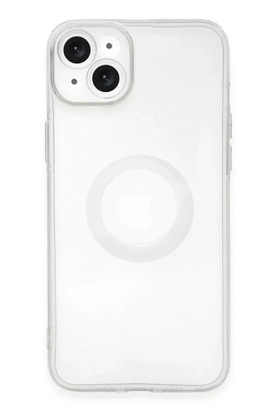 Newface Apple iPhone 14 Plus Kılıf Santa Lens Silikon - Şeffaf ürün görseli 1