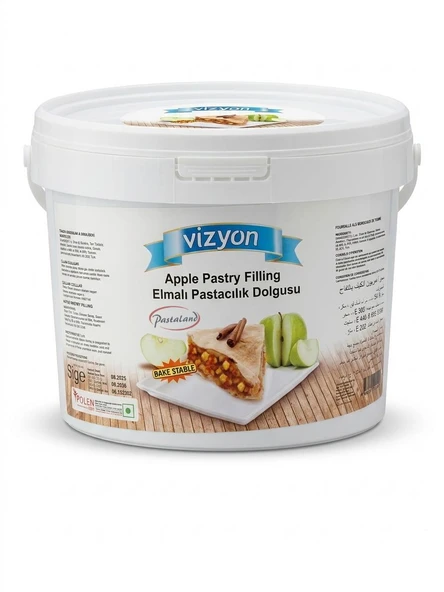VİZYON ELMALI PASTACILIK DOLGUSU – 6 KG ürün görseli 1