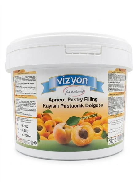 Vizyon Meyve Parçacıklı Dolgu Kayısılı 6 kg ürün görseli 1