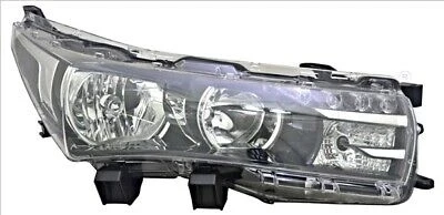 Toyota Corolla 2013-2015 Far Elektrikli Ledli Siyah Sol (Oem No:8117002X5) ürün görseli 1
