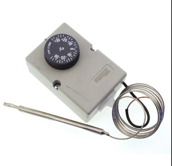 TERMOSTAT PRODİĞİ KUYRUKLU F-2000 -35 +35°C ürün görseli 1