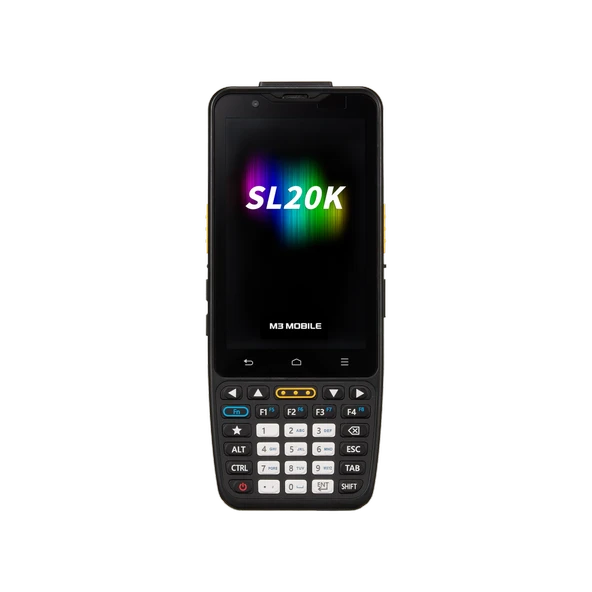 M3 Mobile 4.0 SL20KX/W Wlan Bluetooth (2D) Karekod Android 13 El Terminali 4GB RAM/64GB ürün görseli 1