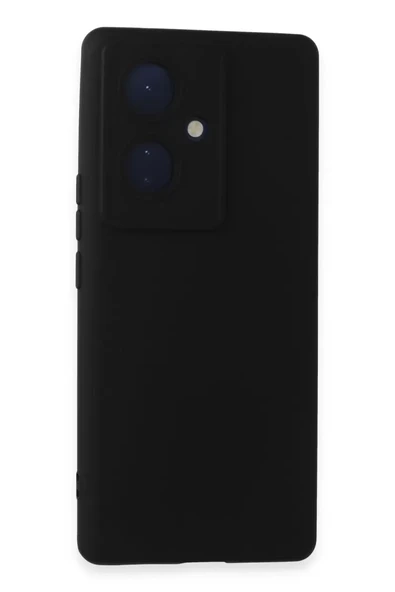 Newface Vivo V29 Lite Kılıf Nano içi Kadife Silikon - Siyah ürün görseli 1