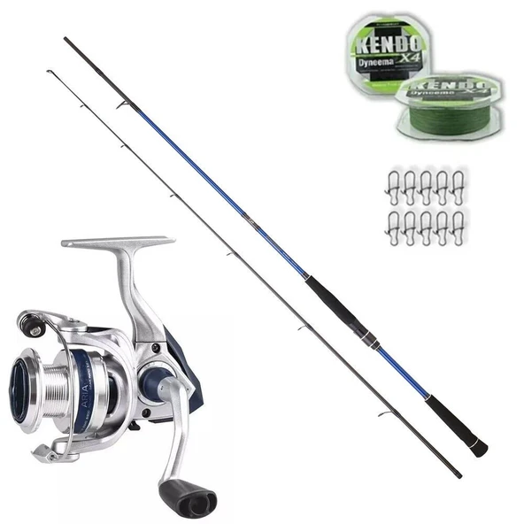Daiwa Samurai 270cm 14-42gr - Okuma Aria 3000 Spin Olta Seti ürün görseli 1