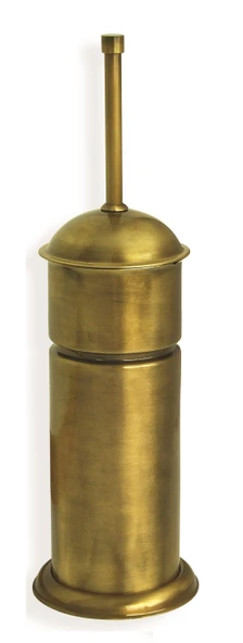 Antik Bronz Kapaklı Pirinç Klozet Fırçası ürün görseli 1