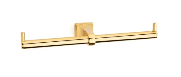 Line İkili Tuvalet Kağıtlığı Gold Kaplama ürün görseli 1