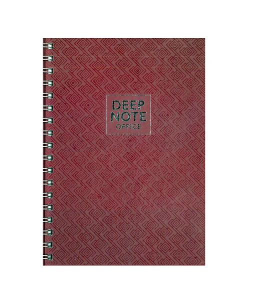 Özkan Deep Note 17x24 Sp. Kareli Defter 100 Yap. Bordo ürün görseli 1