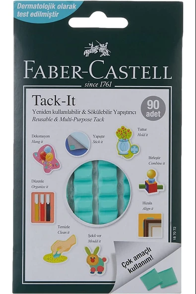 Faber-Castell Hamur Yapıştırıcı Tack-İt 50 Gram 5130 187091 ürün görseli 1