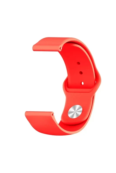 Newface Watch 20mm Klasik Kordon - Kırmızı - Resim 2