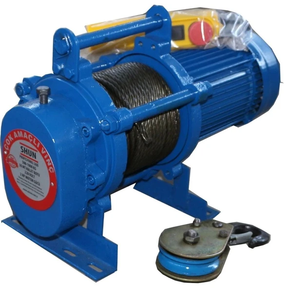Shun 1000 kg Profesyonel Vinç 380 Volt 30 Metre ürün görseli 1