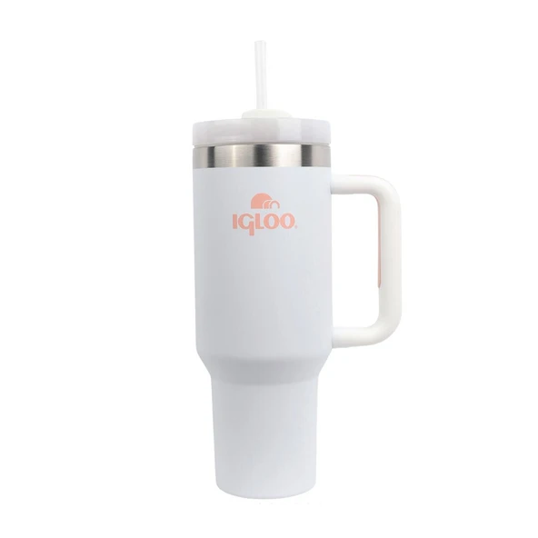 Igloo Stadler Thermo-Mug 1.2 Lt Beyaz Pipetli Termos ürün görseli 1