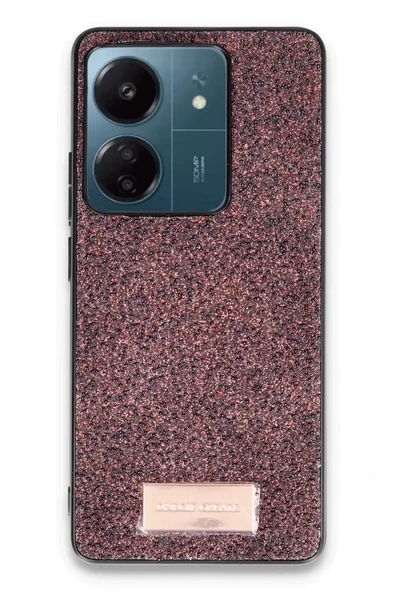 Onegif Xiaomi Redmi 13C Bright Simli Kapak - Derin Mor ürün görseli 1