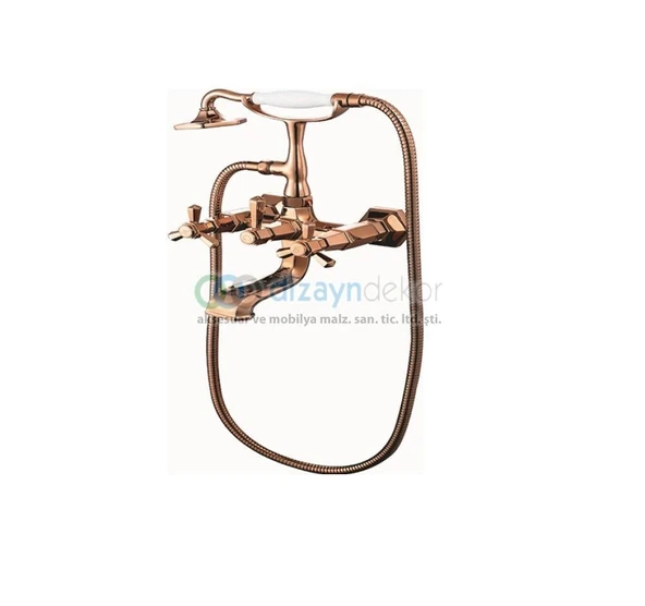 Parlak Bakır Banyo Bataryası 104511s ürün görseli 1
