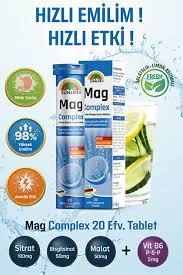 Sunlife Mag Complex 20 Efervesan Tablet - Resim 2