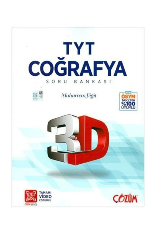 3D TYT Coğrafya Soru Bankası ürün görseli 1