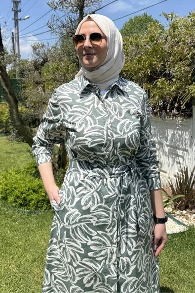 Doğa Yeşil Tunik - Resim 2