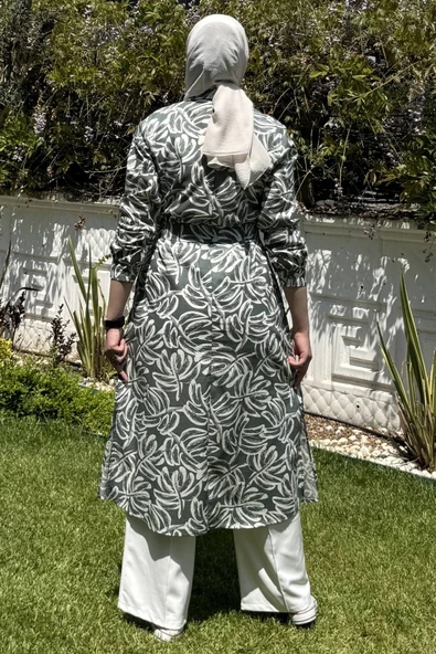Doğa Yeşil Tunik - Resim 3