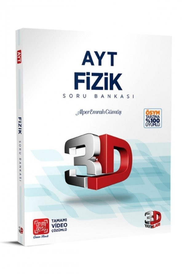 3D AYT Fizik Soru Bankası ürün görseli 1