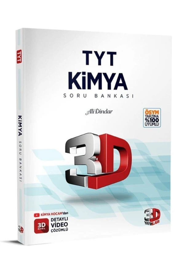 TYT 3D KİMYA SORU BANKASI / ÇÖZÜM YAYINLARI ürün görseli 1