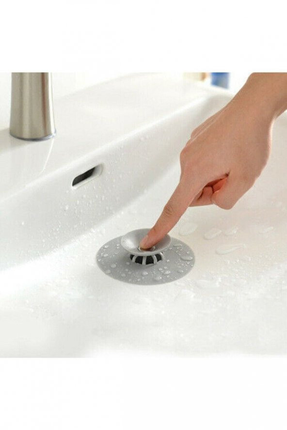 Yayke Lavabo Küvet Tıkacı 3 Adet Mutfak Banyo Gider Tıpası Kapağı Tıkaç Süzgeç ürün görseli 1