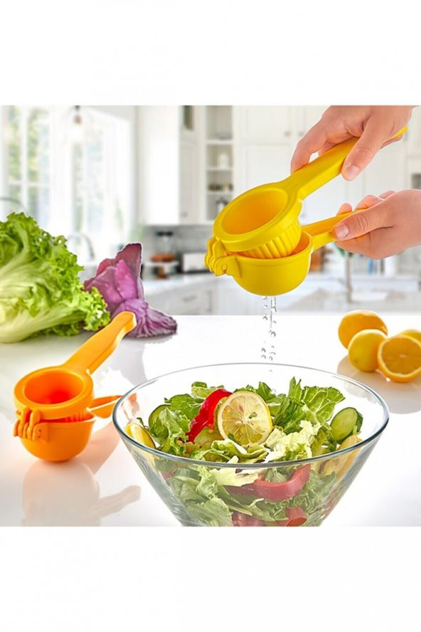Yayke Pratik Limon Pres Narenciye Sıkacağı Limon Sıkacağı Sert Plastik ürün görseli 1
