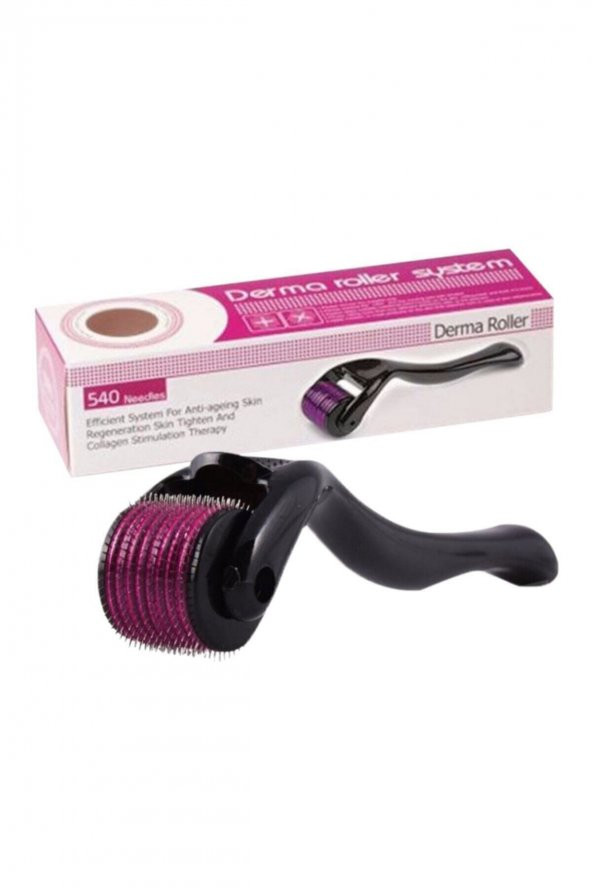 Yayke Aiw Skin Roller System Dermaroller 540 Iğneli,Saç Ve Yüz Gözenek Açma ürün görseli 1