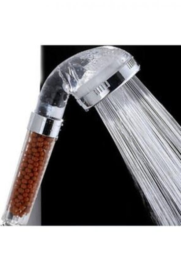 Yayke Su Tasarruflu Banyo Duş Başlığı Kokulu Boncuklu Arıtmalı Başlık Basınçlı ürün görseli 1