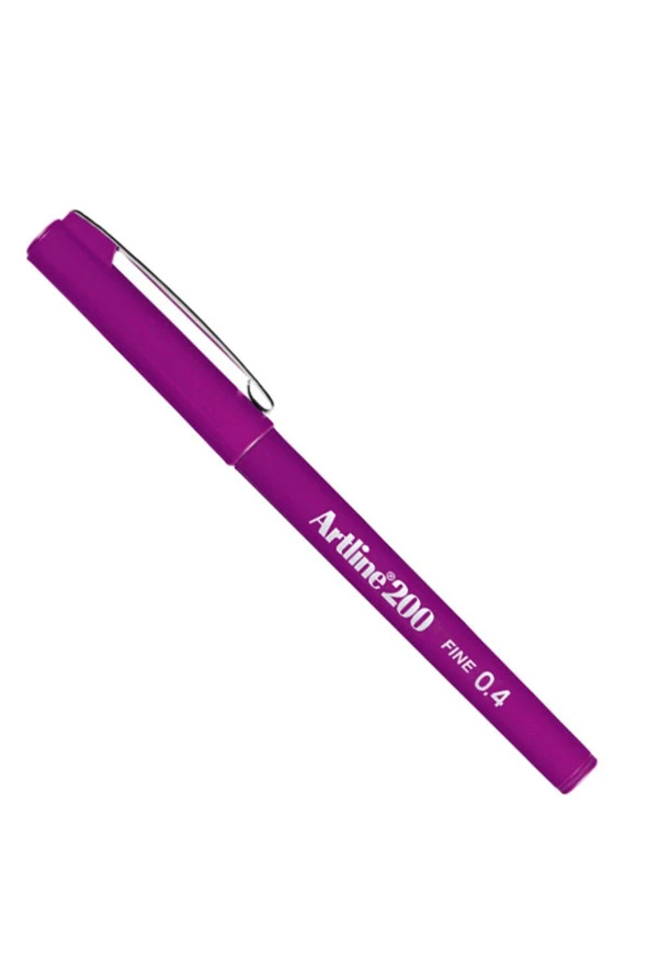Artline Fine Writing Pen 0.4 MM Eflatun (12 Adet) ürün görseli 1