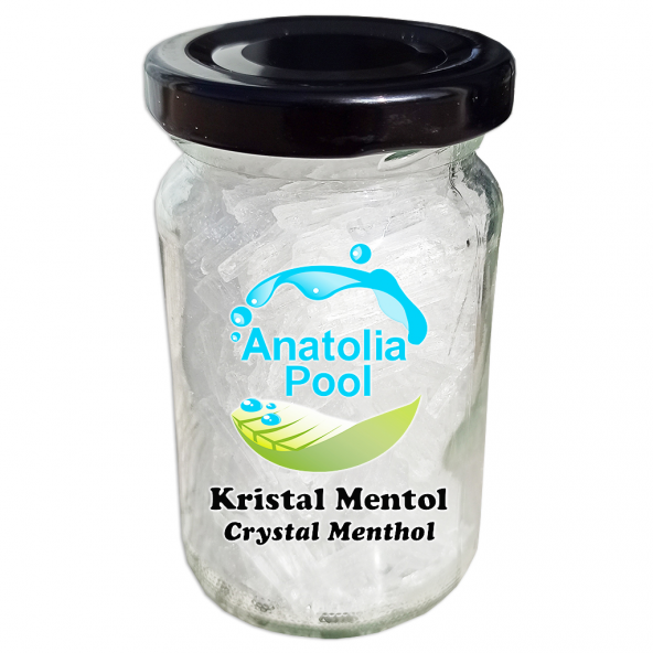 Anatolia Pool Sauna Buhar Esansı Kristal Mentol 90 gr (Sauna Essence Menthol Crystal) ürün görseli 1