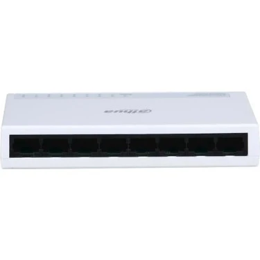 DAHUA pfs3008-8et-l-v2 8 port 10/100 mbps switch ürün görseli 1