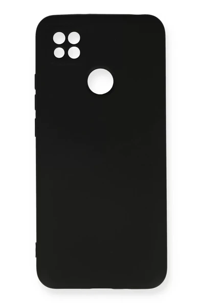 Newface Xiaomi Redmi 9C Kılıf Nano içi Kadife Silikon - Siyah ürün görseli 1