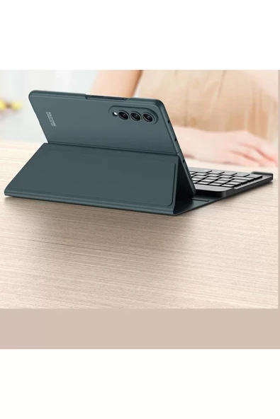 Newface Universal Universal Kılıf Fold Klavye - Koyu Yeşil - Resim 3