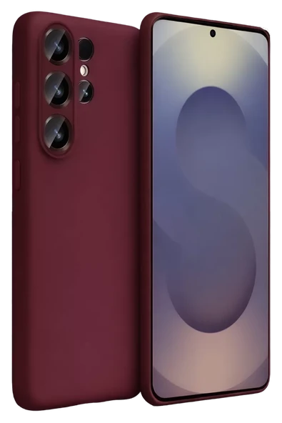 Newface Samsung Galaxy S26 Ultra First Silikon - Bordo ürün görseli 1
