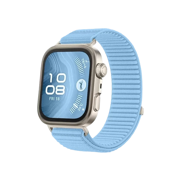 Newface Huawei Fit 4 Braid Kordon - Açık Mavi - Resim 2