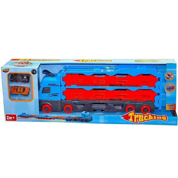 FAB-1604 Yarış  Pistli  Tır- Prestij Oyuncak ürün görseli 1