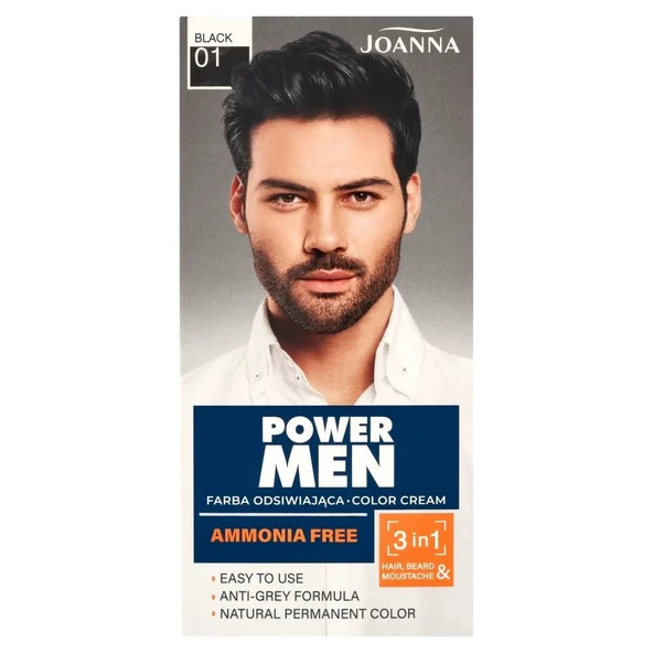 Joanna Power Men Black 01 3 in 1 ürün görseli 1