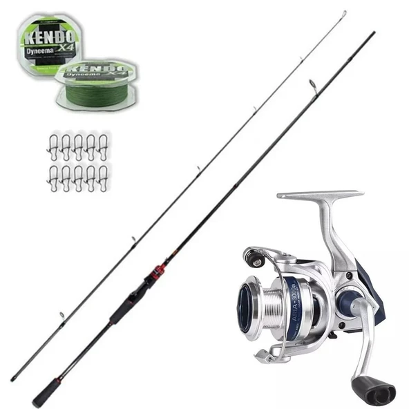 Okuma Aria 4000 - Ryuji Luna 270cm 5-55gr Spin Olta Seti ürün görseli 1