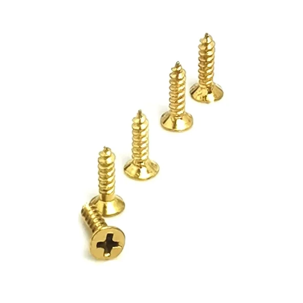 Klips, Menteşe, Ayak, Ysb Sac Vidası - 2,9x9,5mm Sarı, 100 Adet ürün görseli 1