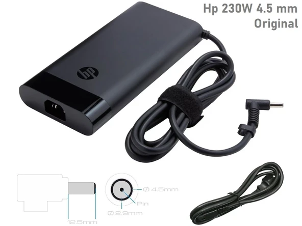 Hp Victus 16-r1057nt Gaming Orjinal Adaptör 230W ürün görseli 1