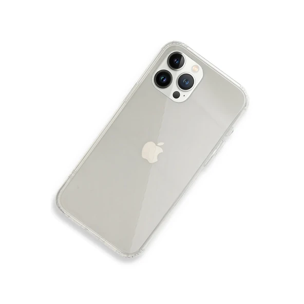 Newface Apple iPhone 13 Pro Max Kılıf 3D Vera - Şeffaf - Resim 3