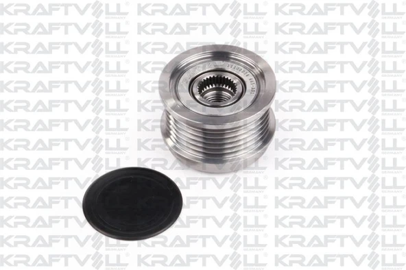 Ford Alternator Kasnagı Rulmanlı B Max 11> Cmax 11>  Ecosport 17> Fiesta IV 08>17  Focus III 11> Grand CM - Kraftvoll 11100034 ürün görseli 1