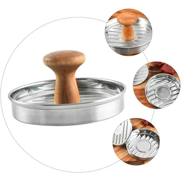 10 cm Hamburger Press - Resim 4