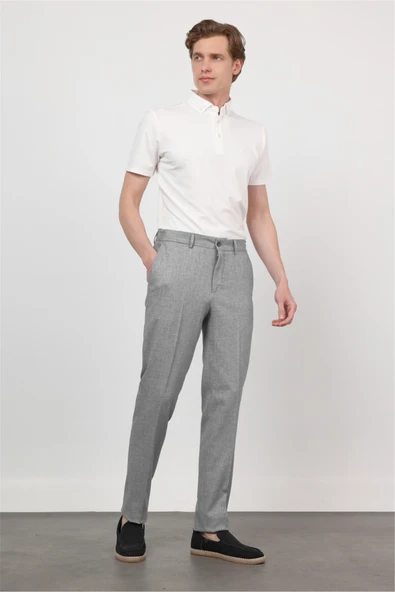 Lacivert Yan Cep Comfort Fit Pamuklu Chino Pantolon 1003260167 ürün görseli 1