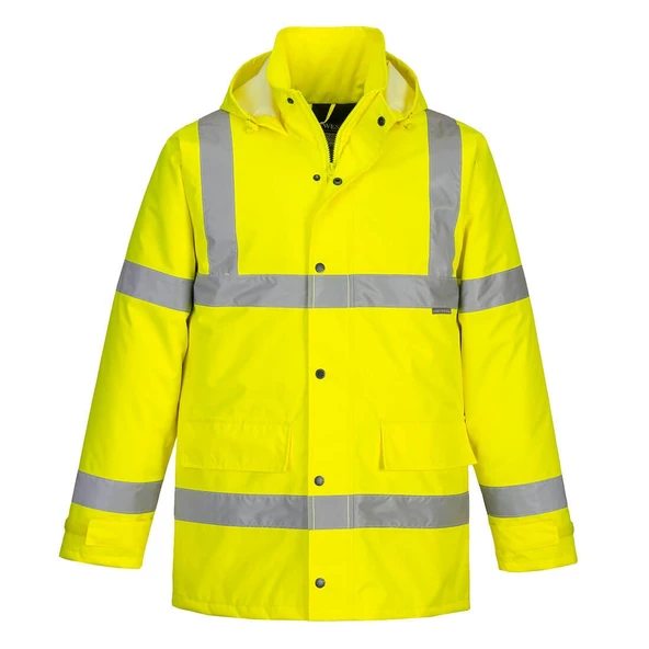 Portwest S460 - Hi-Vis Kış Trafik Parka  (L BEDEN) ürün görseli 1