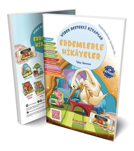 Erdemlerle Hikayeler - 10 Kitap Takım ürün görseli 1