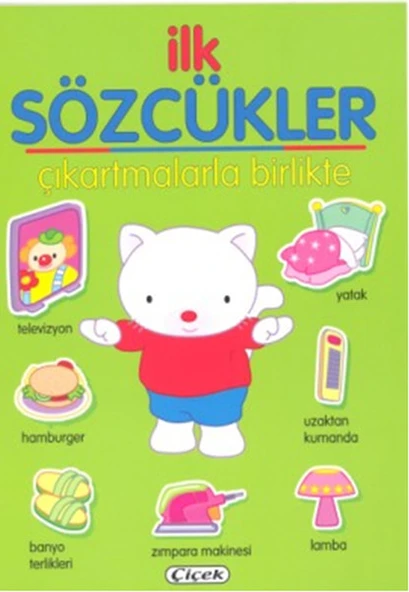 İlk Sözcükler - Çıkartmalarla Birlikte Yeşil ürün görseli 1